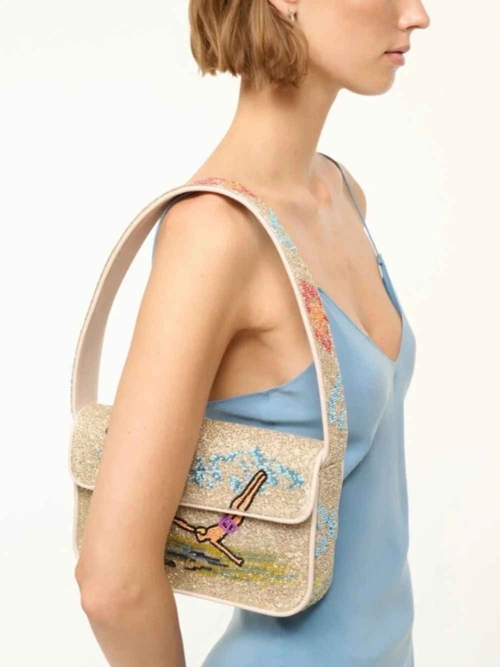 STAUD - Tommy Beaded Bag Divers